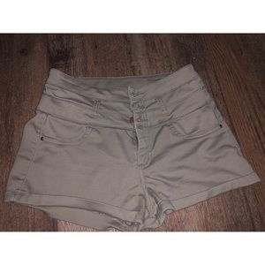 Charlotte Russe Refuge Gray Shorts- Size 2